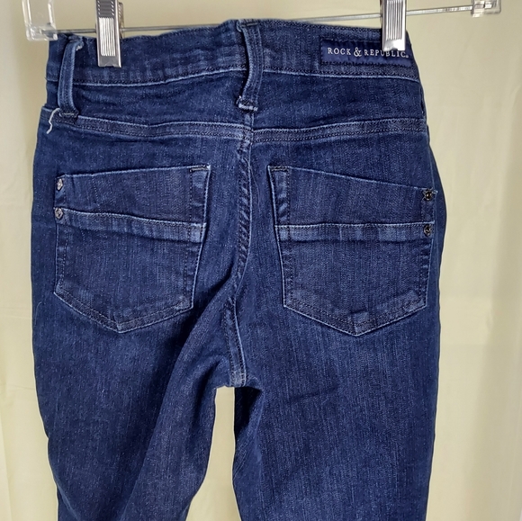 SIZE 2 R&R Kashmere Jeans Mid-rise Skinny Leg - Picture 7 of 15